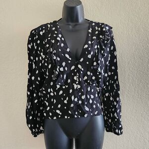 Bardot Abstract Spot Blouse